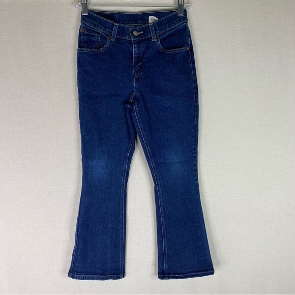 Levi’s Jeans Girls Blue Denim 517 Flare Y2K Vintage Stretch 5 Pockets 10 1/2 - Picture 2 of 9